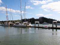 Opua Customs Dock